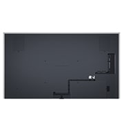 LG Телевизор Smart TV 97'' LG OLED evo AI G4 4K OLED97G4, Вид справа и сбоку под небольшим углом на телевизор LG OLED evo, OLED G4, установленный на стене, OLED97G4RLA, thumbnail 6