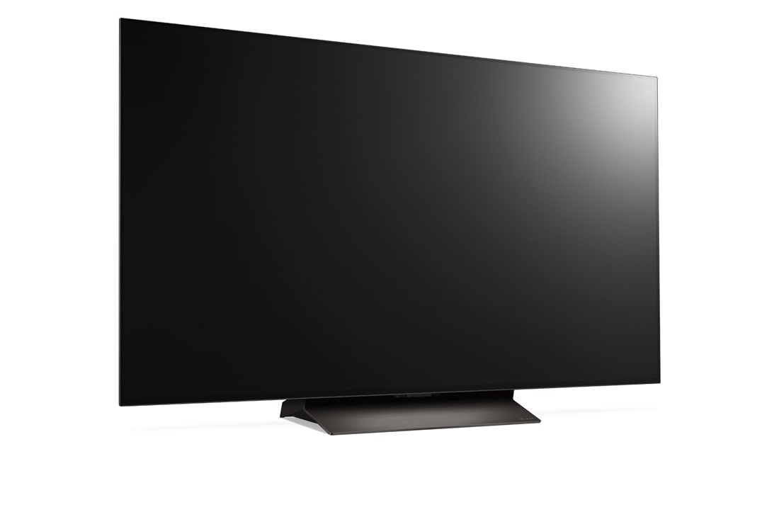 LG Телевизор Smart TV OLED evo AI C4 4K 77'' LG OLED77C4, Вид слева и сбоку на телевизор, OLED77C4RLA, thumbnail 6