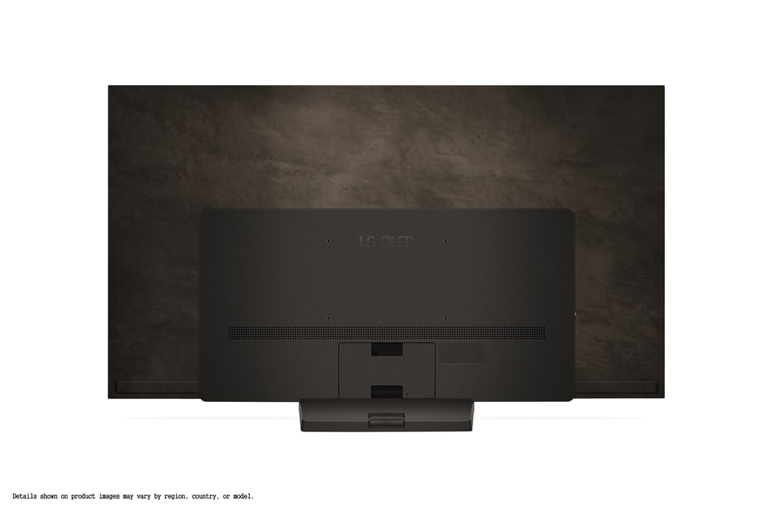 LG Телевизор Smart TV OLED evo AI C4 4K 77'' LG OLED77C4, Вид сзади на телевизор, OLED77C4RLA, thumbnail 7