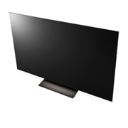 LG Телевизор Smart TV OLED evo AI C4 4K 77'' LG OLED77C4, Вид с воздуха на телевизор, OLED77C4RLA, thumbnail 9