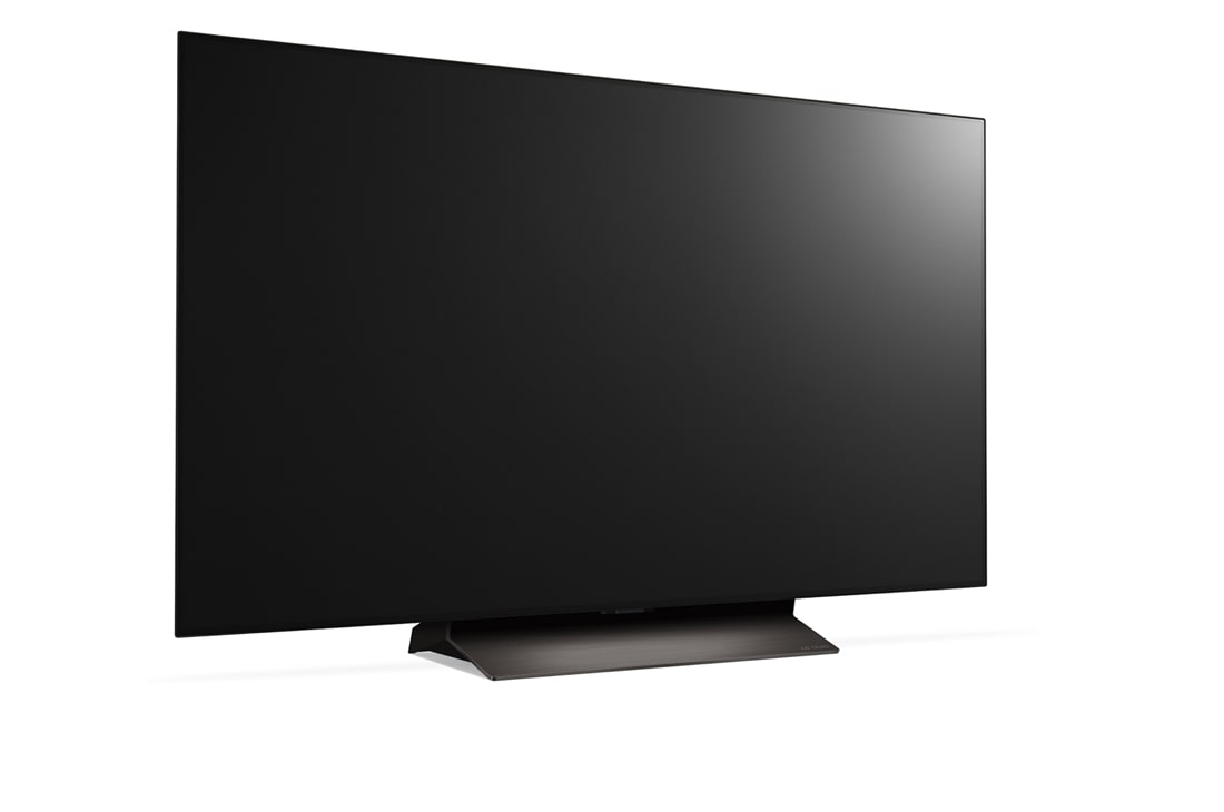LG Телевизор Smart TV LG OLED evo AI C4 4K 48'' OLED48C4, Вид слева и сбоку на телевизор, OLED48C4RLA, thumbnail 6
