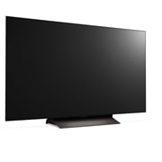 LG Телевизор Smart TV LG OLED evo AI C4 4K 48'' OLED48C4, Вид слева и сбоку на телевизор, OLED48C4RLA, thumbnail 6