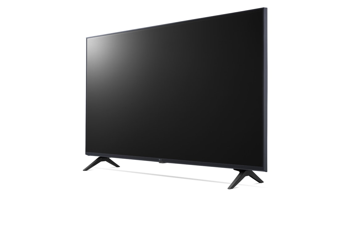 LG Телевизор LG 43UT80006LA 43'' UHD AI 4K, Вид слева под небольшим углом на телевизор LG UHD TV, UT80, 43UT80006LA, thumbnail 3