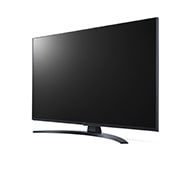 LG Телевизор LG 43UT81006LA 43'' UHD AI 4K, Вид слева под небольшим углом на телевизор LG UHD TV, UT80, 43UT81006LA, thumbnail 3