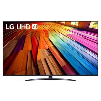 Вид спереди на телевизор LG UHD TV1