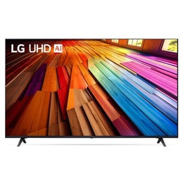 Вид спереди на телевизор LG UHD TV2