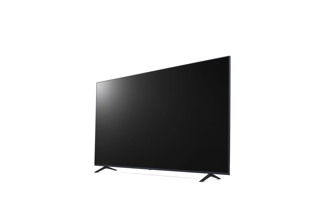 LG Телевизор LG 75UT80006LA 75'' UHD AI 4K, Вид слева под небольшим углом на, 75UT80006LA, thumbnail 3