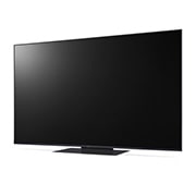 LG Телевизор LG 55UT91006LA 55'' UHD AI 4K, Вид слева под небольшим углом на телевизор LG UHD TV, UT90, 55UT91006LA, thumbnail 3