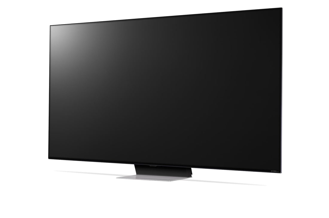 LG 4K телевизор Smart TV 86'' LG QNED MiniLED AI 86QNED91T6A, Вид спереди на телевизор LG QNED, QNED90, 86QNED91T6A, thumbnail 2