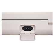 LG Мобильный телевизор 27'' LG StanbyME Go 27LX5QKNA | Кейс для переноски <p>Тип: <a href=/ru/lifestyle-televisions>Лайфстайл</a></p>, Крупный план разъема питания, 27LX5QKNA, thumbnail 12