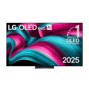 LG Телевизор LG OLED83C5RLA 83'' OLED C5 evo AI 4K 2025, front view, OLED83C5RLA, thumbnail 1