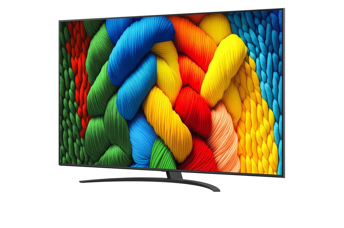 LG Телевизор LG 75NANO81A6A 75'' Nanocell AI 4K 2025, left side, 75NANO81A6A, thumbnail 5