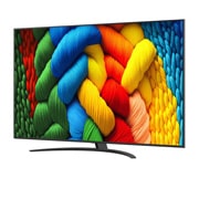 LG Телевизор LG 75NANO81A6A 75'' Nanocell AI 4K 2025, left side, 75NANO81A6A, thumbnail 5