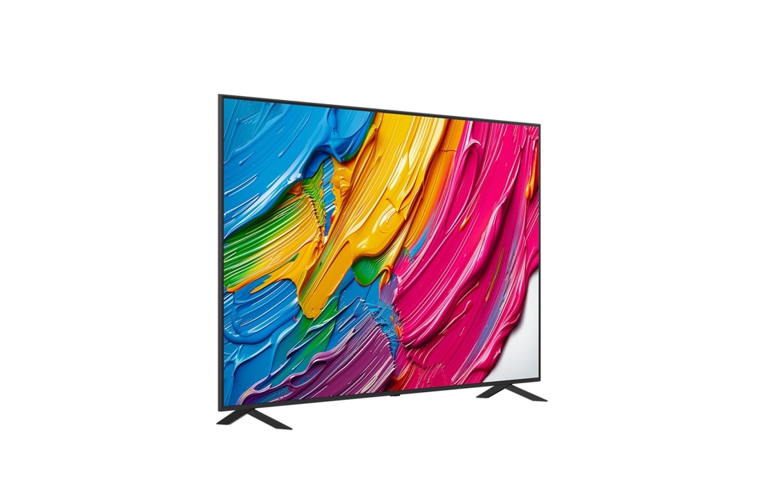 LG Телевизор LG 86QNED80A6A 86'' QNED AI 4K 2025, Вид сзади на телевизор LG QNED80 TV , 86QNED80A6A, thumbnail 3