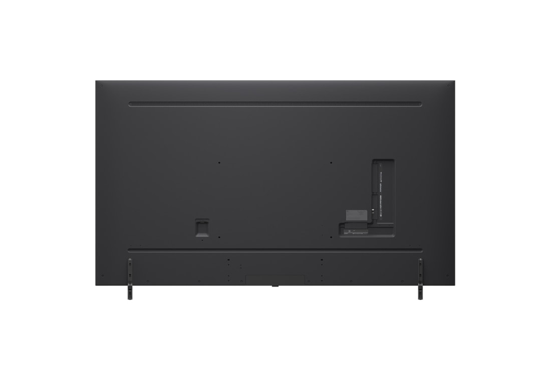 LG Телевизор LG 86QNED80A6A 86'' QNED AI 4K 2025, 		Семья сидит на диване лицом к установленному на стене телевизору LG QNED TV, а сверху звуковая панель LG Soundbar с маленькой девочкой, указывающей на экран, где изображены два дельфина. Заголовок р, 86QNED80A6A, thumbnail 10