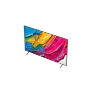 LG Телевизор LG 86QNED80A6A 86'' QNED AI 4K 2025, 		ИИ-процессор alpha 7 Gen8 светится желтым цветом, из него исходят разноцветные вспышки света. Заголовок рассказывает о том, как процессор обеспечивает качество 4K, потрясающие цвета и яркость. 		, 86QNED80A6A, thumbnail 6