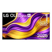 LG Телевизор LG OLED83G5RLA 83'' OLED G5 evo AI 4K 2025, front view, OLED83G5RLA, thumbnail 1