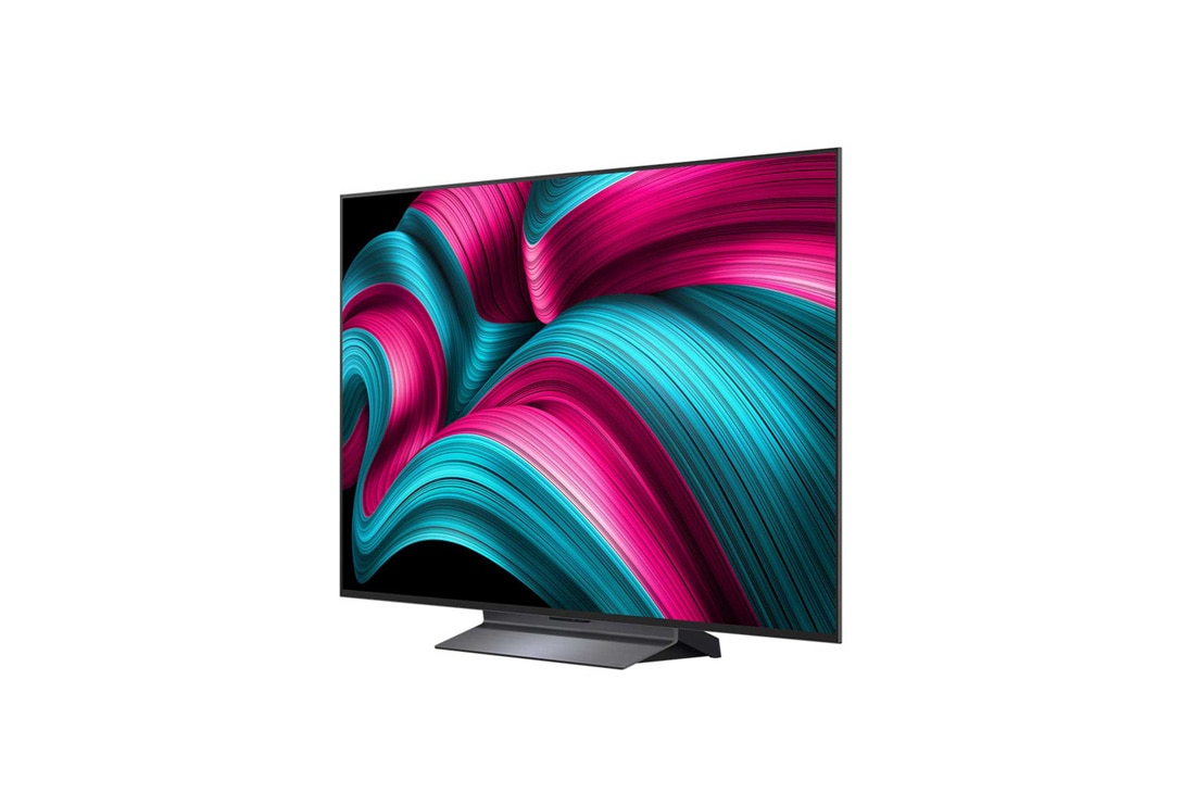 LG Телевизор LG OLED55C5RLA 55'' OLED C5 evo AI 4K 2025, left side, OLED55C5RLA, thumbnail 4