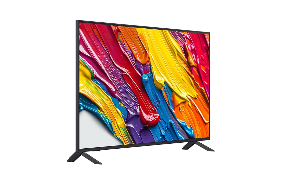 LG Телевизор LG 55QNED82A6B 55'' QNED AI 4K 2025, side view, 55QNED82A6B, thumbnail 3