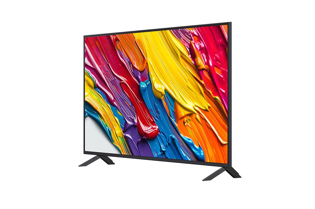 LG Телевизор LG 55QNED82A6B 55'' QNED AI 4K 2025, side view, 55QNED82A6B, thumbnail 4