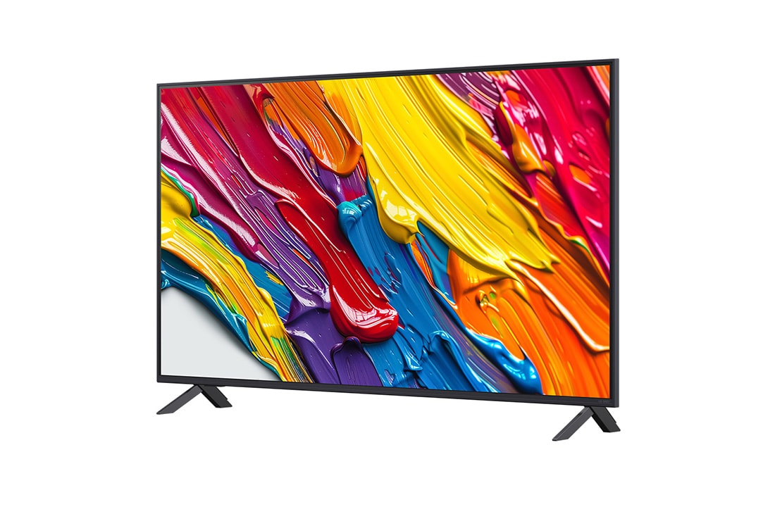 LG Телевизор LG 55QNED82A6B 55'' QNED AI 4K 2025, side view, 55QNED82A6B, thumbnail 5