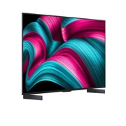 LG Телевизор LG OLED42C5RLA 42'' OLED C5 evo AI 4K 2025, Бокововой вид телевизора Smart TV LG OLED evo AI C5 4K., OLED42C5RLA, thumbnail 3