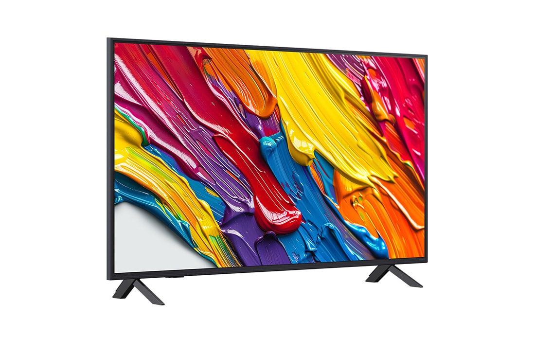 LG Телевизор LG 50QNED82A6B 50'' QNED AI 4K 2025, side view, 50QNED82A6B, thumbnail 2