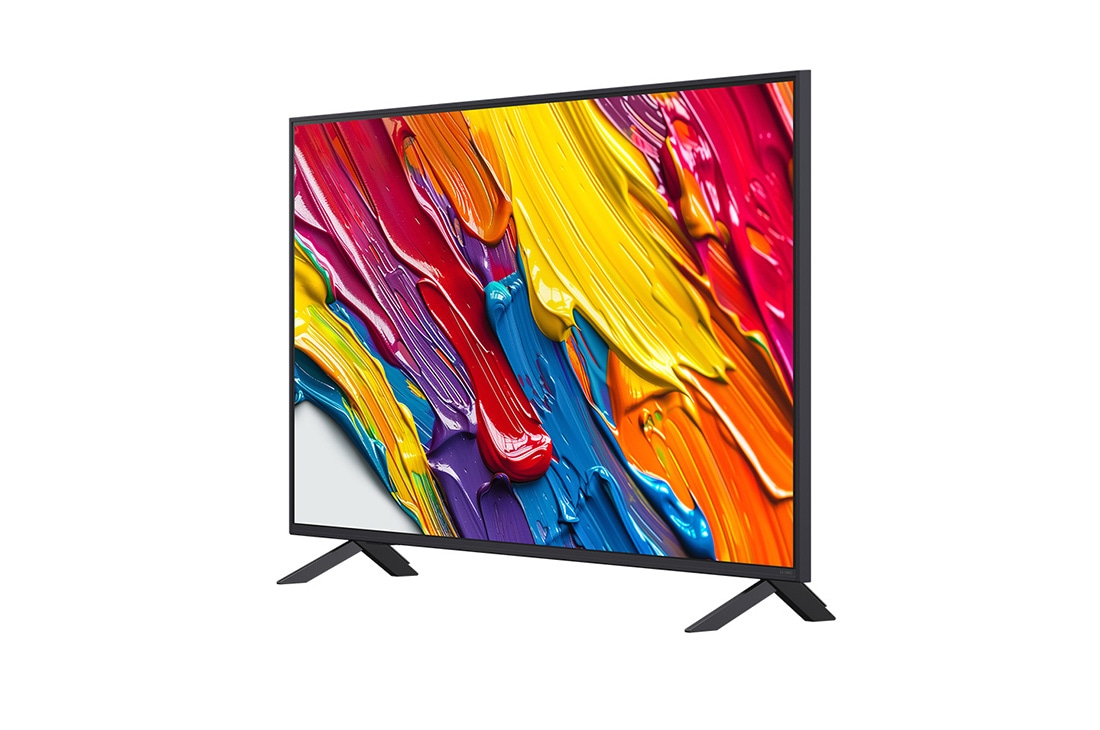 LG Телевизор LG 50QNED82A6B 50'' QNED AI 4K 2025, side view, 50QNED82A6B, thumbnail 4