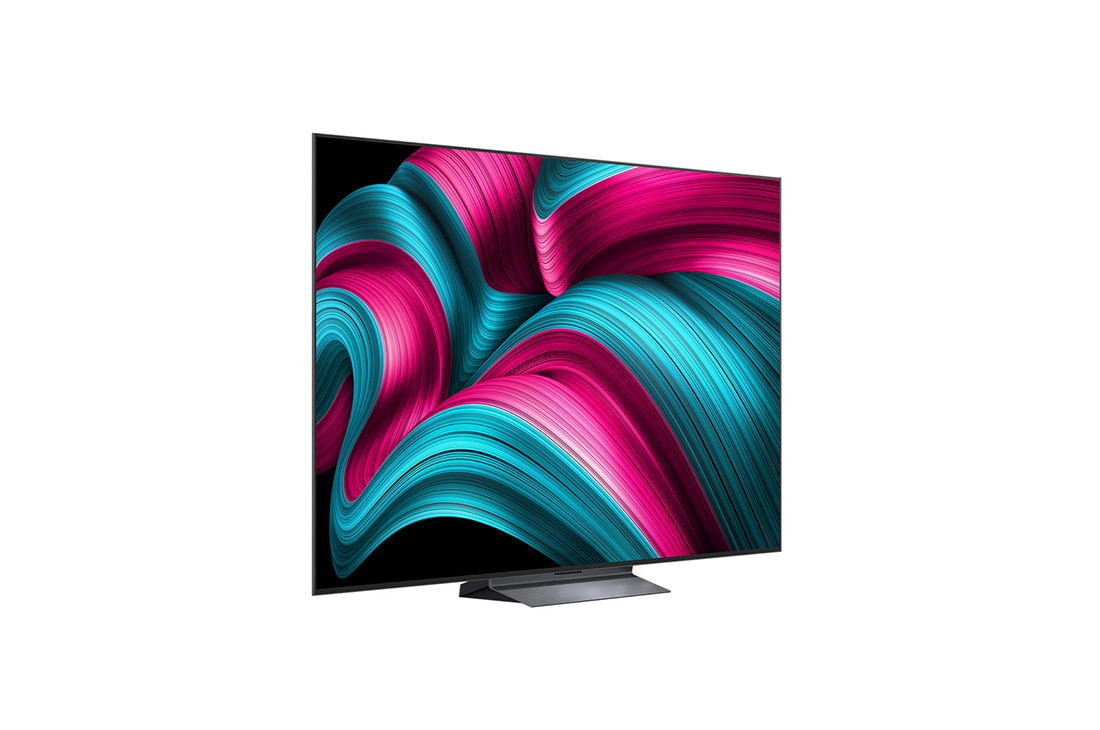 LG Телевизор LG OLED77C5RLA 77'' OLED C5 evo AI 4K 2025, right side, OLED77C5RLA, thumbnail 3
