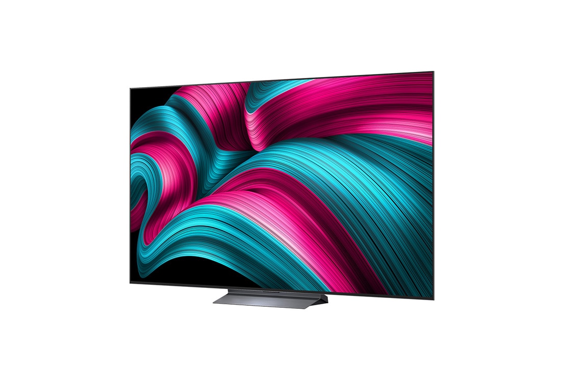 LG Телевизор LG OLED77C5RLA 77'' OLED C5 evo AI 4K 2025, left side, OLED77C5RLA, thumbnail 5