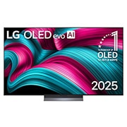 LG Телевизор LG OLED65C5RLA 65'' OLED C5 evo AI 4K 2025, front view, OLED65C5RLA, thumbnail 1