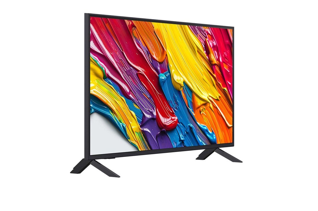 LG Телевизор LG 43QNED82A6B 43'' QNED AI 4K 2025, Right side view , 43QNED82A6B, thumbnail 3