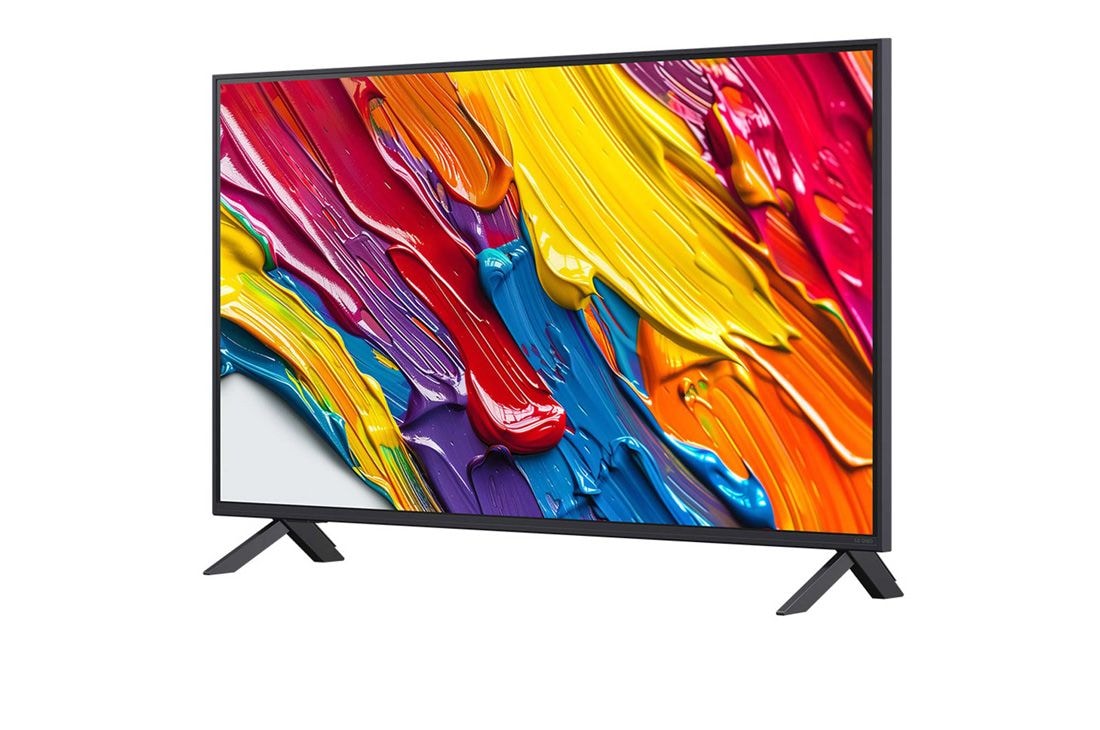 LG Телевизор LG 43QNED82A6B 43'' QNED AI 4K 2025, Left side view , 43QNED82A6B, thumbnail 5