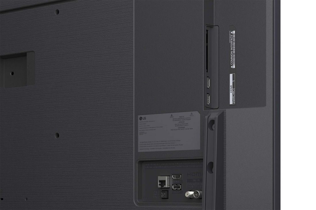 LG Телевизор LG 43QNED82A6B 43'' QNED AI 4K 2025, Rear view, 43QNED82A6B, thumbnail 12