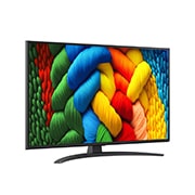 LG Телевизор LG 43NANO81A6A 43'' Nanocell AI 4K 2025, right side, 43NANO81A6A, thumbnail 2