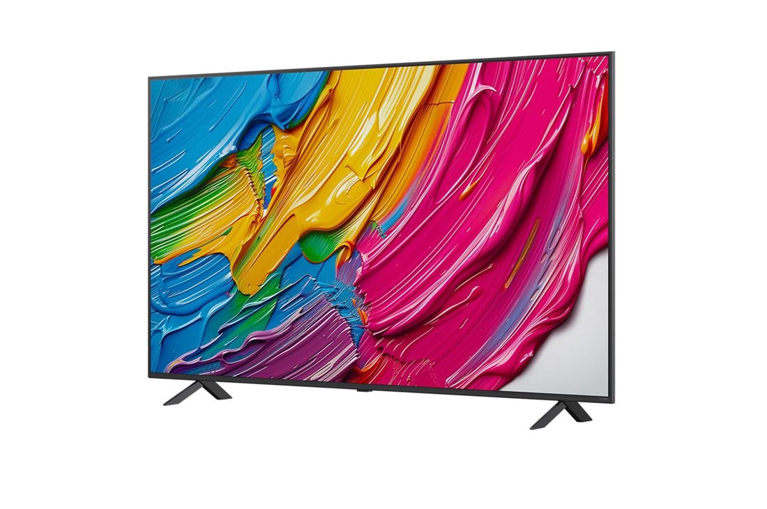 LG Телевизор LG 65QNED80A6A 65'' QNED AI 4K 2025, Left side view , 65QNED80A6A, thumbnail 5
