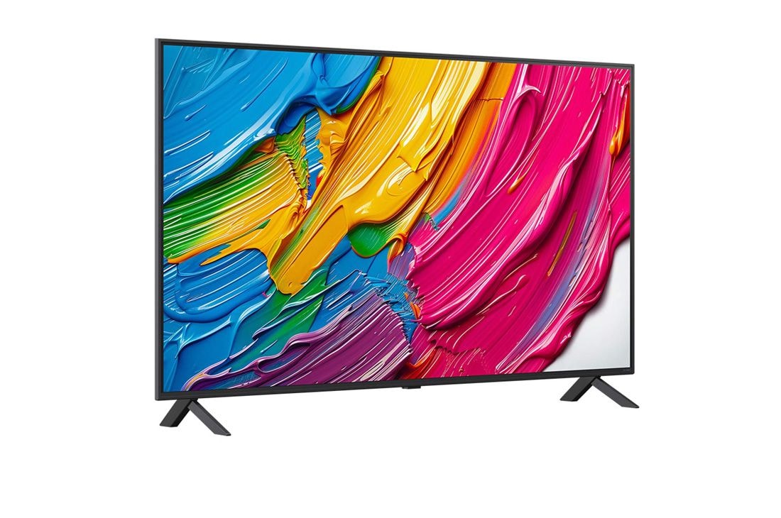 LG Телевизор LG 55QNED80A6A 55'' QNED AI 4K 2025, Right Side View, 55QNED80A6A, thumbnail 2