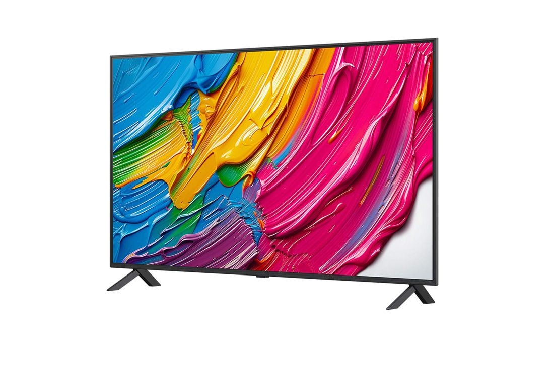 LG Телевизор LG 55QNED80A6A 55'' QNED AI 4K 2025, Left side view , 55QNED80A6A, thumbnail 5