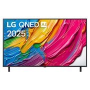 LG Телевизор LG 55QNED80A6A 55'' QNED AI 4K 2025, Front view, 55QNED80A6A, thumbnail 1