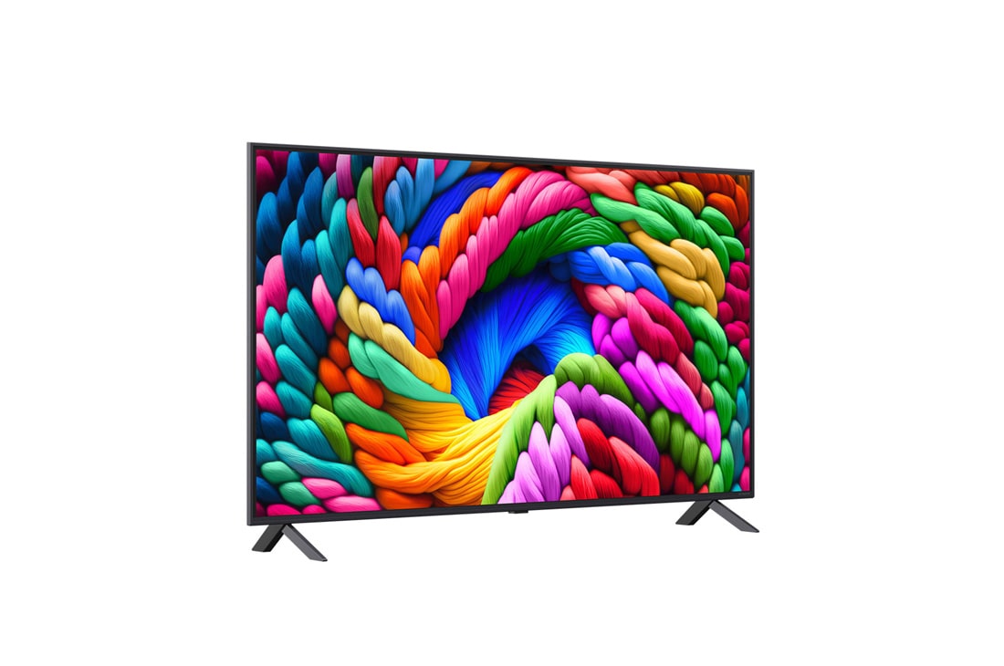 LG Телевизор LG 55NANO90A6B 55'' Nanocell AI 4K 2025, right side, 55NANO90A6B, thumbnail 2