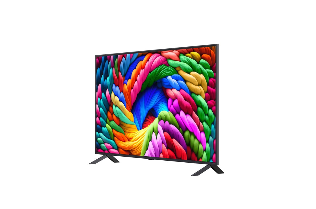 LG Телевизор LG 55NANO90A6B 55'' Nanocell AI 4K 2025, left side, 55NANO90A6B, thumbnail 4