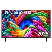 LG Телевизор LG 43NANO90A6B 43'' Nanocell AI 4K 2025, front view, 43NANO90A6B, thumbnail 1