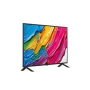 LG Телевизор LG 43QNED80A6A 43'' QNED AI 4K 2025, Вид сзади на телевизор LG QNED80 TV , 43QNED80A6A, thumbnail 3
