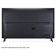 LG Телевизор LG 65QNED70A6A 65'' QNED AI 4K 2025, Фронтальный вид задней панели телевизора LG QNED70, видны разъемы на задней панели и подставка телевизора., 65QNED70A6A, thumbnail 7