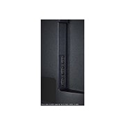LG Телевизор LG 65QNED70A6A 65'' QNED AI 4K 2025, Крупный план рамки телевизора LG QNED70. Вид рамки сверху три четверти, видна сама рамка и ее угол., 65QNED70A6A, thumbnail 13
