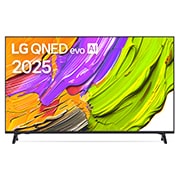 LG Телевизор LG 55QNED70A6A 55'' QNED AI 4K 2025, front view, 55QNED70A6A, thumbnail 1