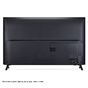 LG Телевизор LG 50QNED70A6A 50'' QNED AI 4K 2025, Фронтальный вид задней панели телевизора LG QNED70, видны разъемы на задней панели и подставка телевизора., 50QNED70A6A, thumbnail 3