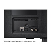 LG Телевизор LG 43QNED70A6A 43'' QNED AI 4K 2025, Крупный план разъемов на задней панели телевизора LG QNED70., 43QNED70A6A, thumbnail 11