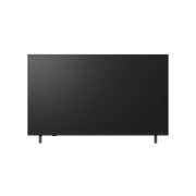 LG Телевизор LG 50UA74006LB 50'' UHD AI 4K 2025, Фронтальный вид телевизора LG UHD UA74 с черным экраном., 50UA74006LB, thumbnail 9