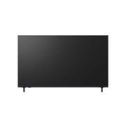 LG Телевизор LG 55UA74006LB 55'' UHD AI 4K 2025, Фронтальный вид телевизора LG UHD UA74 с черным экраном., 55UA74006LB, thumbnail 9